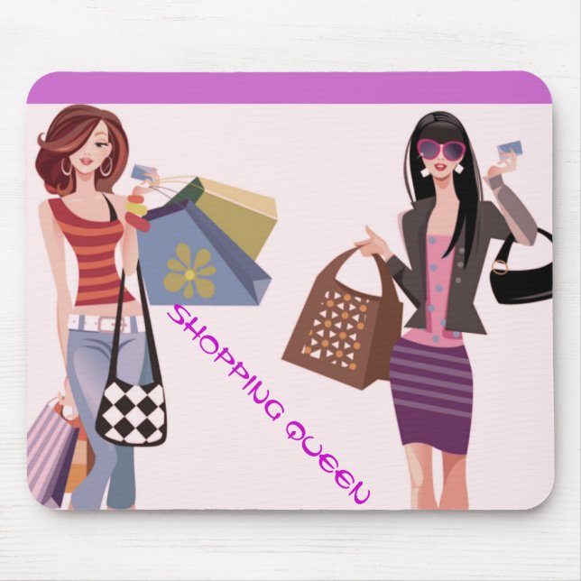 SHOPPING QUEEN COLLECTION MOUSE MAT (Front)