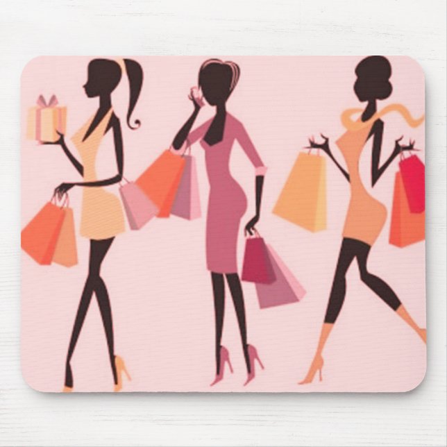 SHOPPING QUEEN COLLECTION MOUSE MAT (Front)