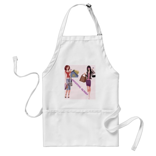 SHOPPING QUEEN COLLECTION STANDARD APRON (Front)