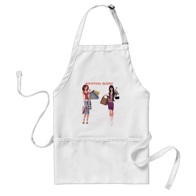 SHOPPING QUEEN COLLECTION STANDARD APRON (Front)