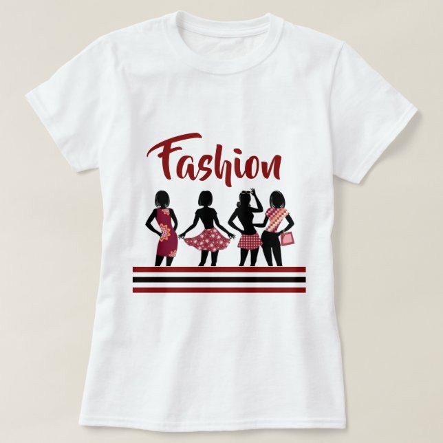 SHOPPING QUEEN COLLECTION T-Shirt (Design Front)