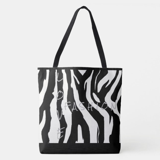 SHOPPING QUEEN COLLECTION TOTE BAG (Front)