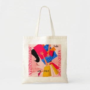 SHOPPING QUEEN COLLECTION TOTE BAG