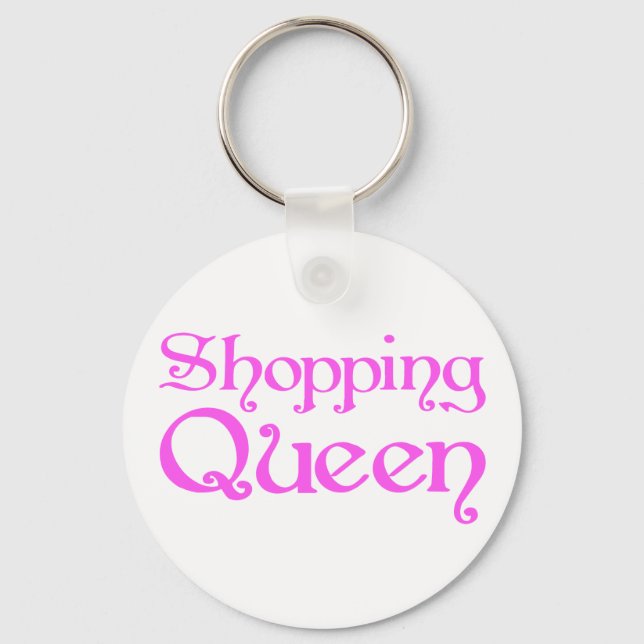 shopping queen key ring (Front)