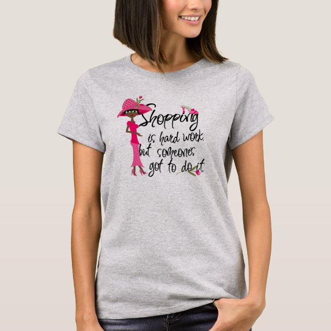 Shopping Ringer Tee (Front)