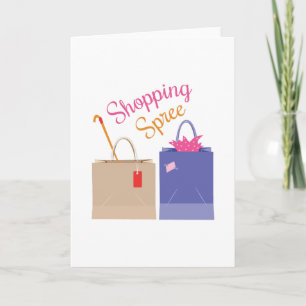 Shopping Spree Card