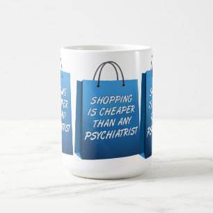 Shopping Therapy Funny Mug