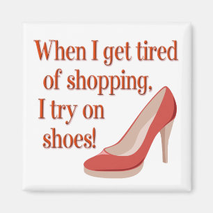 Shops for Shoes Magnet