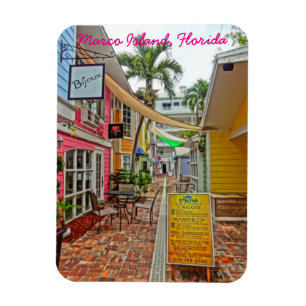 Shops Of Olde Marco - Marco Island Florida Magnet