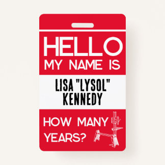 Shopsmith 75th Anniversary Celebration Name Badge ID Badge