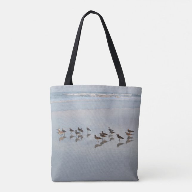 Shore Birds Tote Bag (Back)