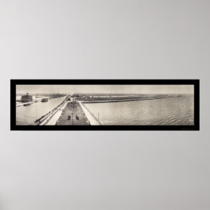 Shore Park New Orleans Photo 1915 Poster