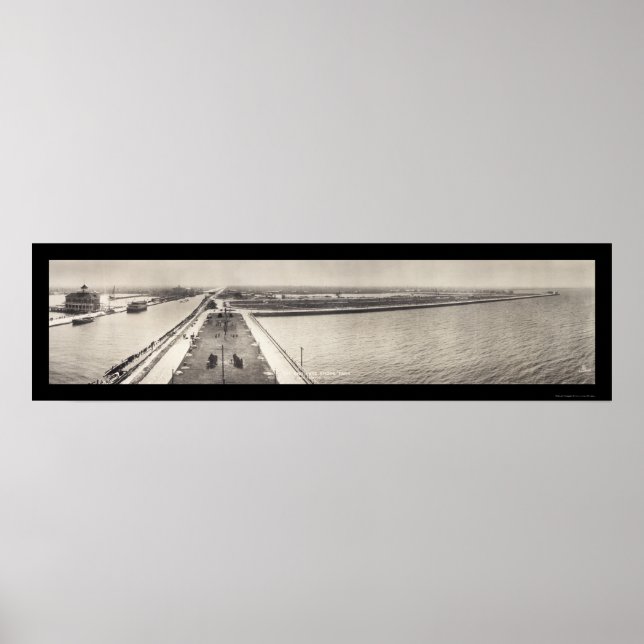 Shore Park New Orleans Photo 1915 Poster (Front)