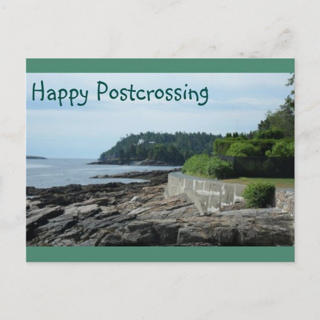 Shore Path Postcrossing Postcard (Front)