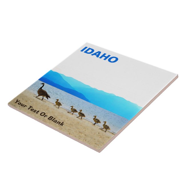 Shore Patrol - Canada Geese Tile (Side)