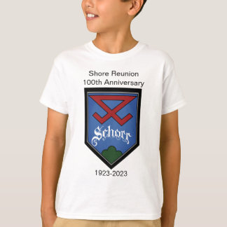 Shore Reunion 100th Anniversary shield (boys) T-Shirt
