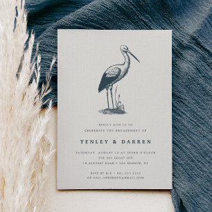 Shorebird Engagement Party Invitation