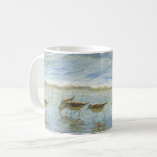 Shorebirds, A Day at the Beach Coffee Mug