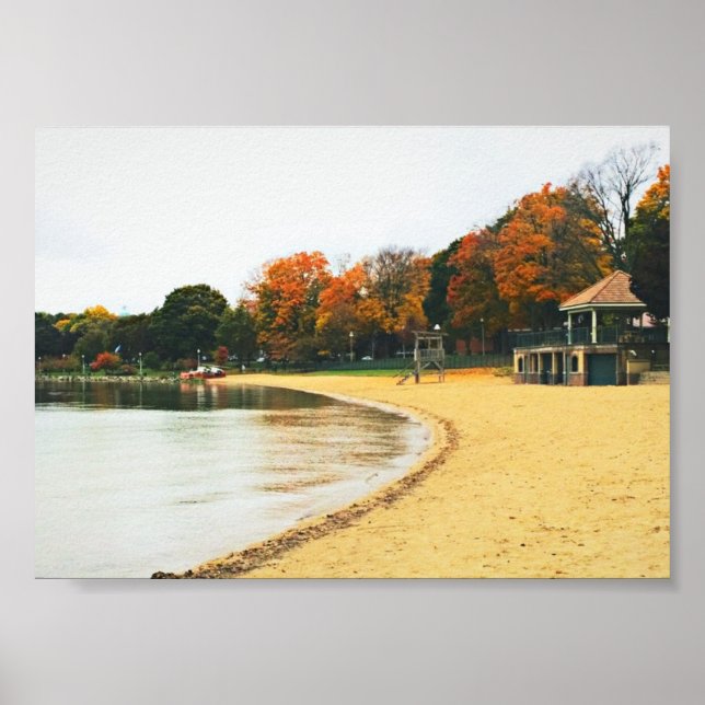 Shorefront of Lake Geneva Poster (Front)