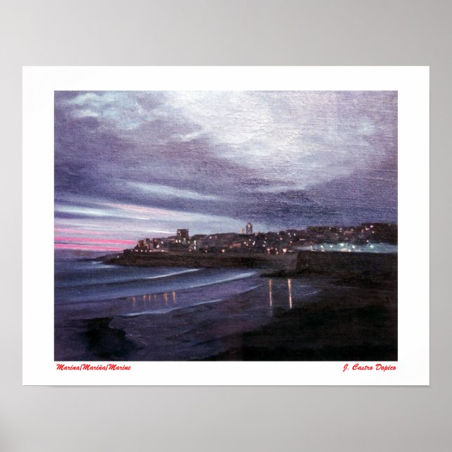 Shoreline/Coastline/Oceanfront Poster (Front)