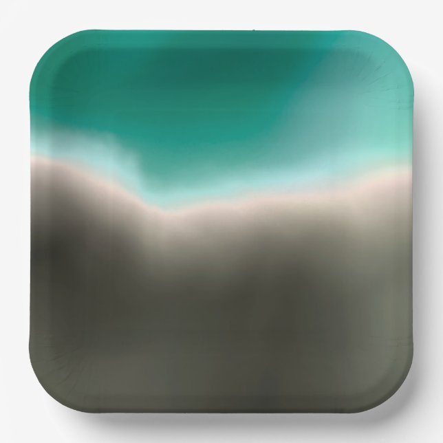 Shoreline Paper Plate (Front)