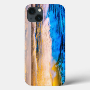 Shoreline scenic at sunrise iPhone 13 case