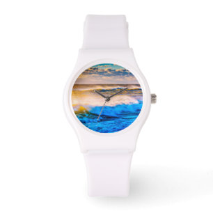 Shoreline scenic at sunrise watch