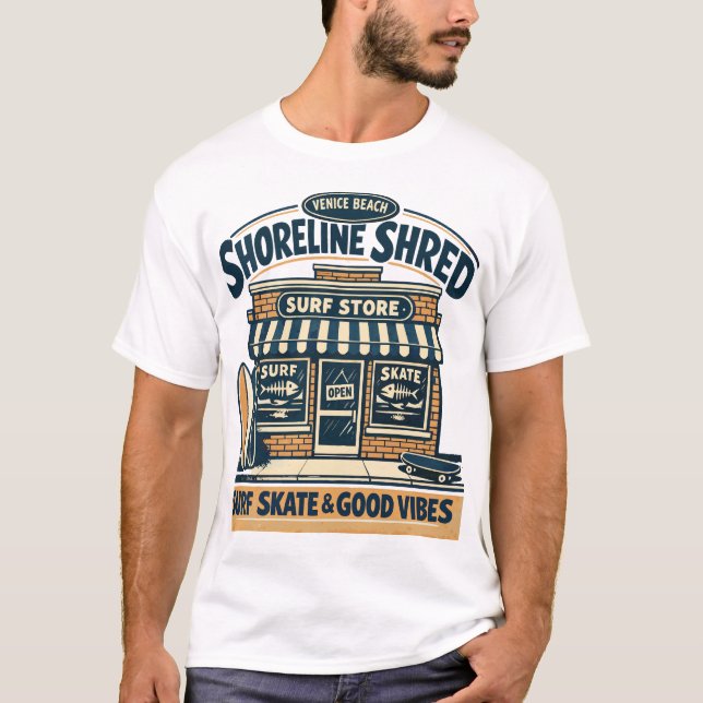 Shoreline Shred T-Shirt (Front)