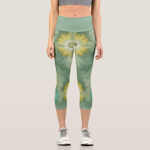 Shoreline Tie-dye Capri Leggings