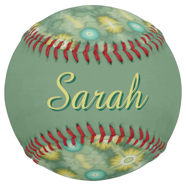 Shoreline Tie-Dye (Personalised) Softball (Back)