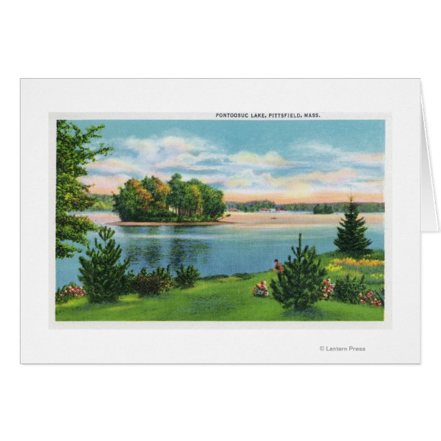 Shoreline View of Pontoosuc Lake (Front Horizontal)