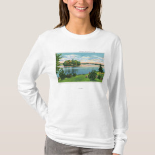 Shoreline View of Pontoosuc Lake T-Shirt