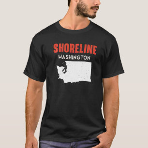 Shoreline Washington USA State America Travel Wash T-Shirt