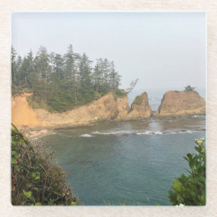 Shores Acres State Park, Oregon Coast Glass Coaster