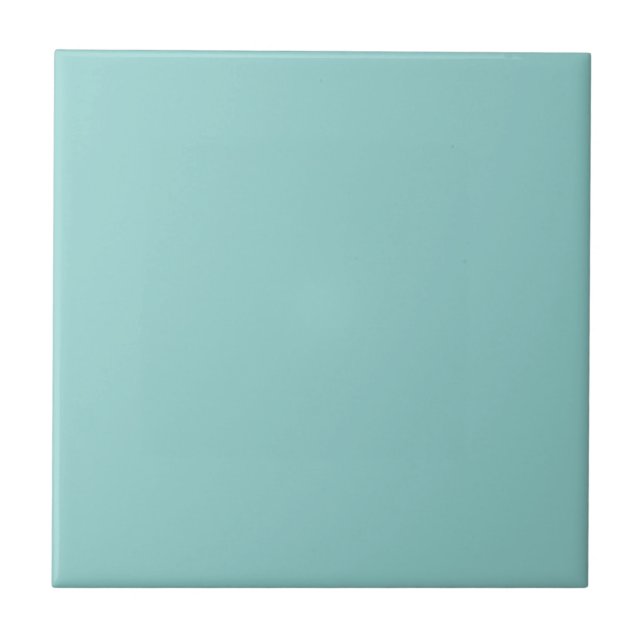 Shores of Bora Bora Blue Square Kitchen and Bath Tile (Front)