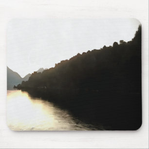 Shores Of Shadows Landscape Art Mouse Mat