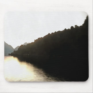 Shores Of Shadows Landscape Art Mouse Mat