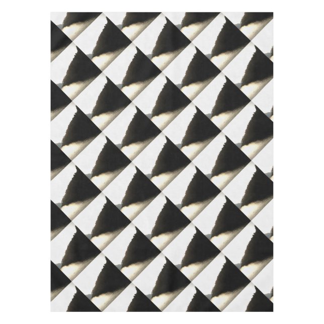 Shores Of Shadows Landscape Art Tablecloth (Front)
