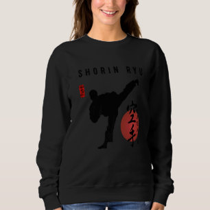 Shorin Ryu Karate Instructor Japanese Kanji Callig Sweatshirt
