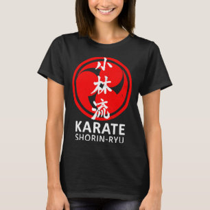Shorin Ryu Karate Symbol Kanji Japan Martial Vinta T-Shirt
