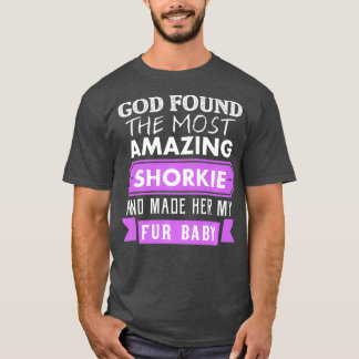 Shorkie Lover Mum Fur Baby  for women Shitzu T-Shirt