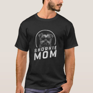 Shorkie Mom Dog Owner Gifts Women Funny Dog Mom Mo T-Shirt