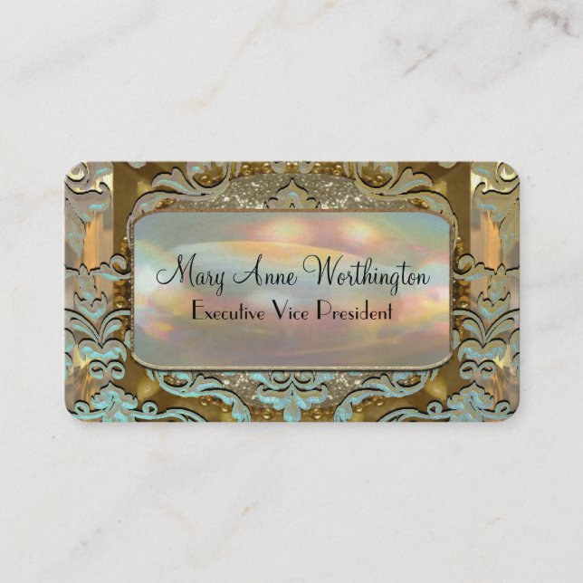 Shorrelynee  2.0 Elegant  Professional Business Card (Front)