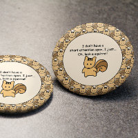 Short Attention Span Squirrel Design