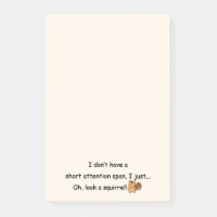 Short Attention Span Squirrel Humour