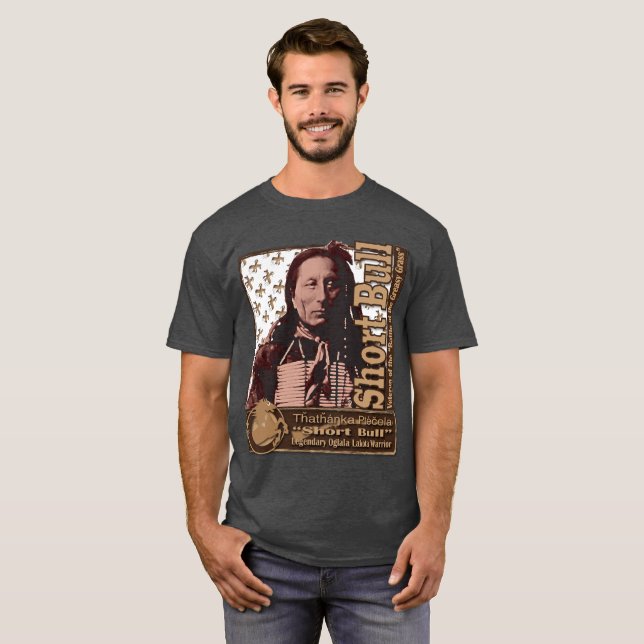 Short Bull Cheyenne Warrior T-Shirt (Front Full)