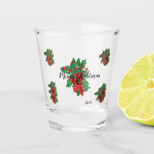 Short : christmas Glasswear Shot Glass