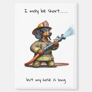 Short Dachshund Magnet