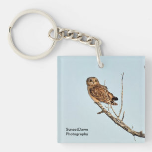 Short-Eared Owl Key Ring
