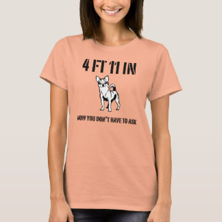 Short Girl T-Shirts 4'11"